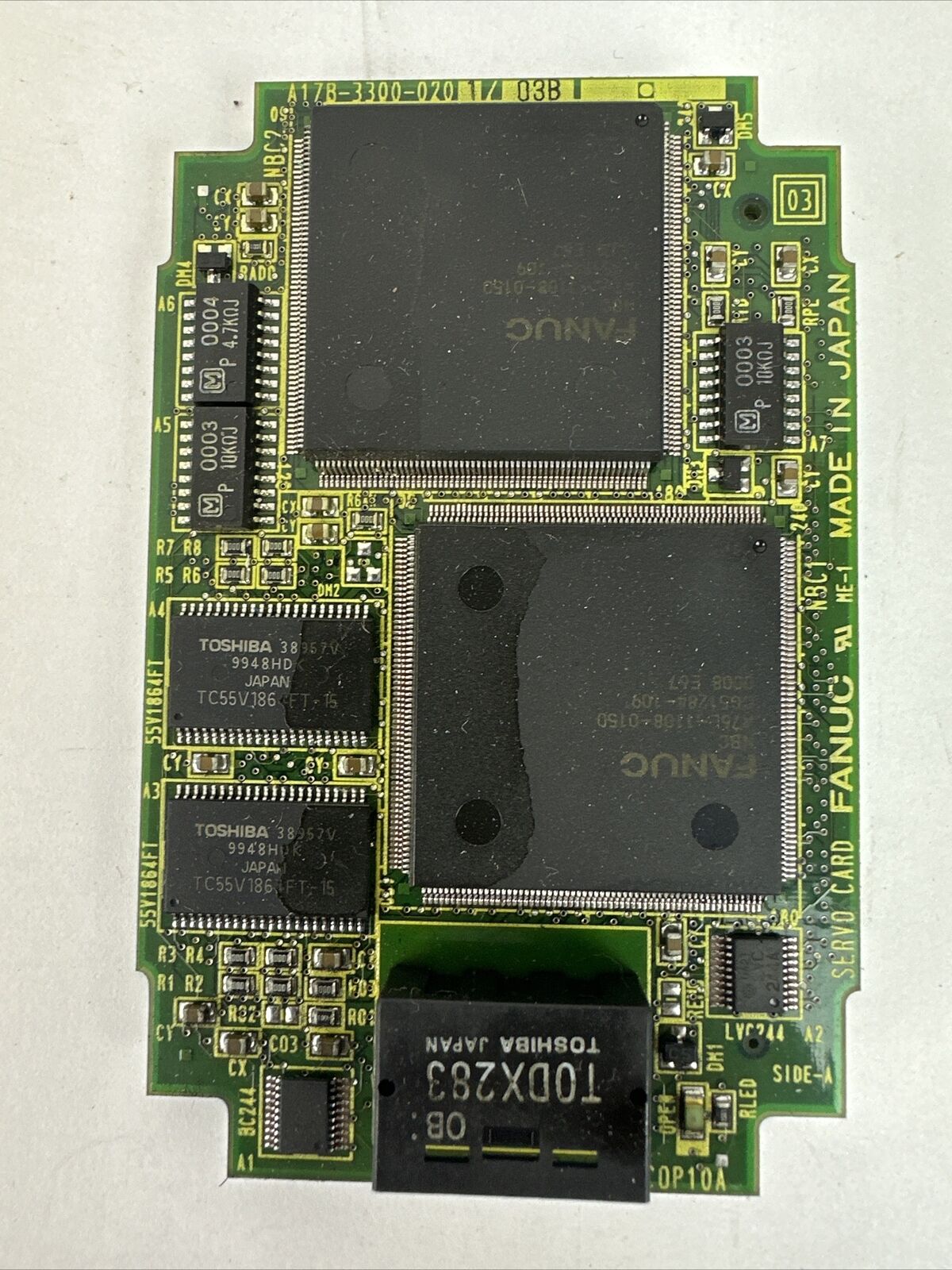 FANUC A17B-3300-0201/03B SERVO CARD CIRCUIT BOARD