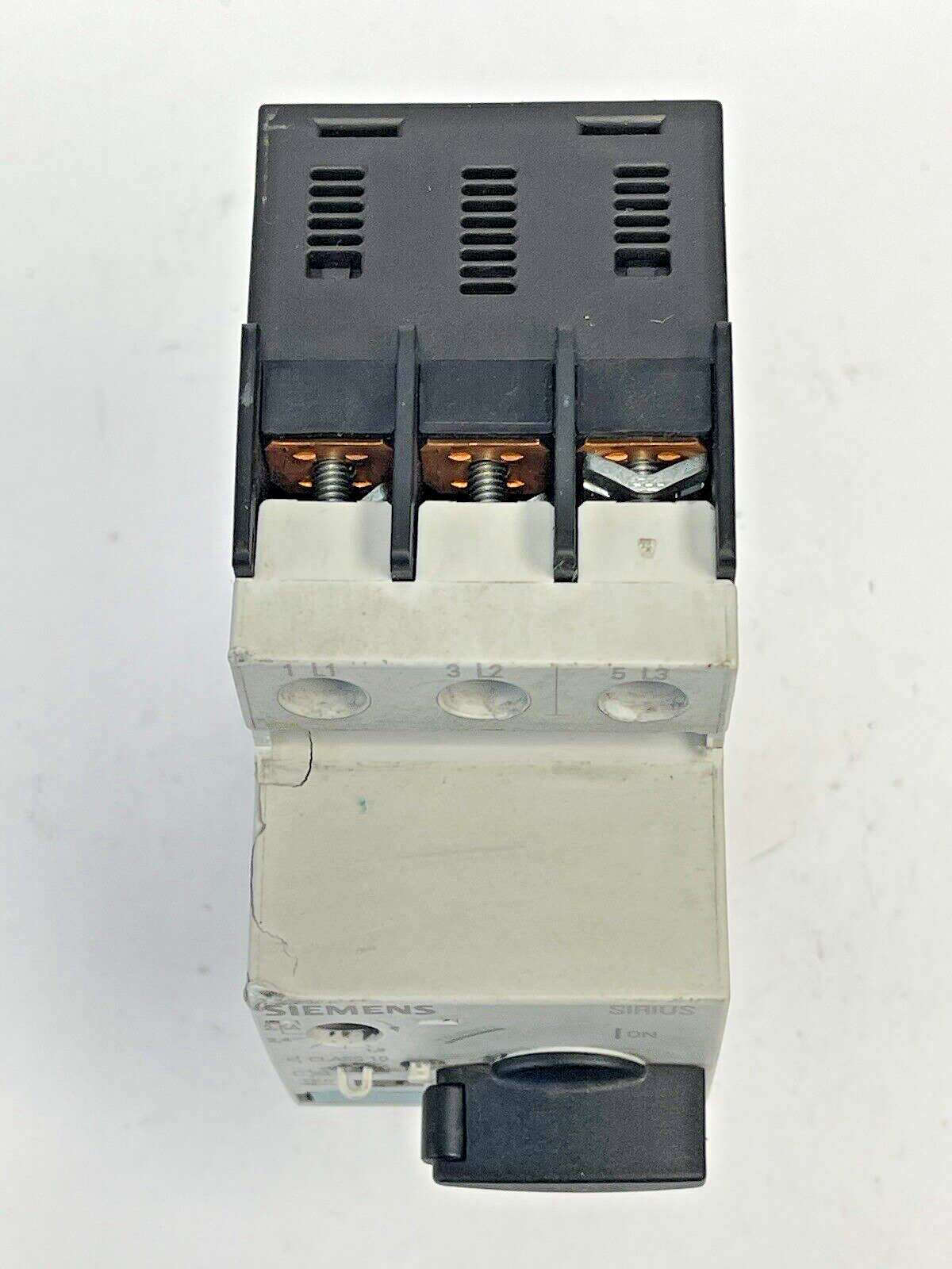 SIEMENS - 3RV1021-1CA10- CIRCUIT BREAKER / MOTOR PROTECTOR