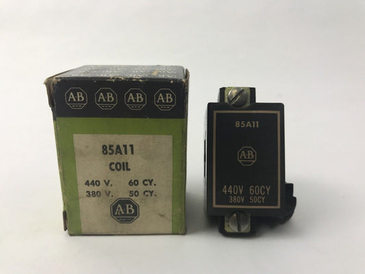Allen Bradley 85A11 Coil 440V 60Cy/ 380V 50Cy.