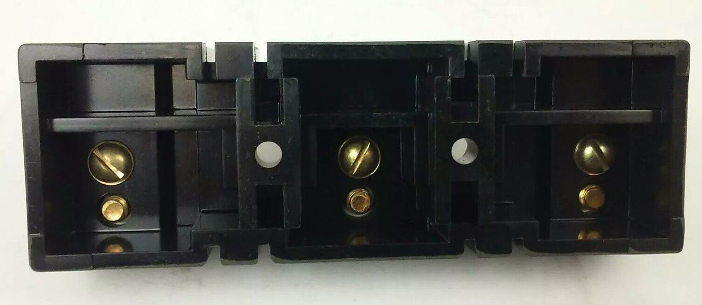 ALLEN BRADLEY 1491-N333 FUSE BLOCK,61-100A, 250- 600V, 3P, W/ X-410710, PARTS