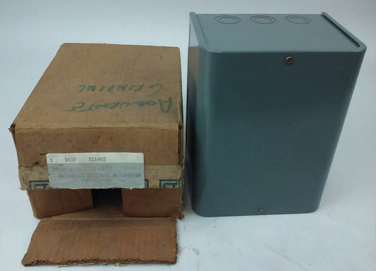 SQUARE D CLASS 9039 TYPE XG1V03, SER. A, 240V COIL RATING, TYPE 1 ENCLOSURE, NEW