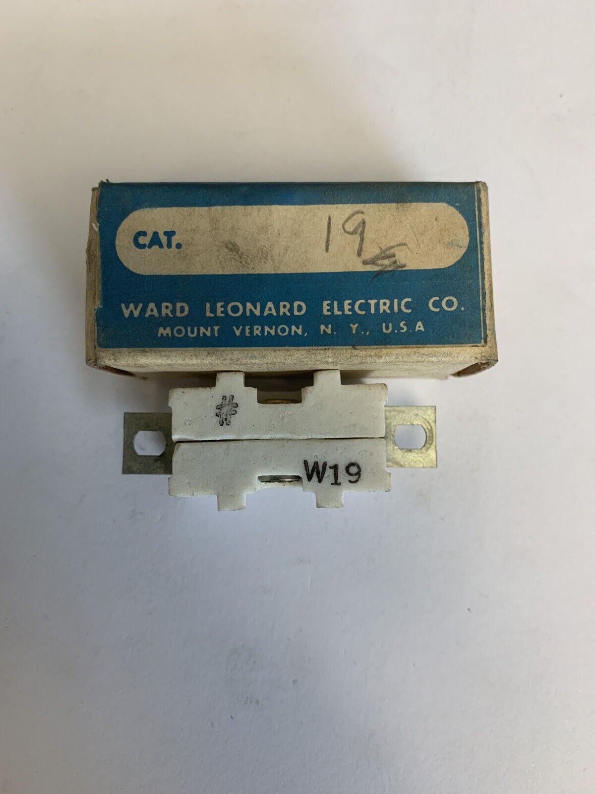 Ward Leonard Thermal Overload Heater W19 "Lot of 2"