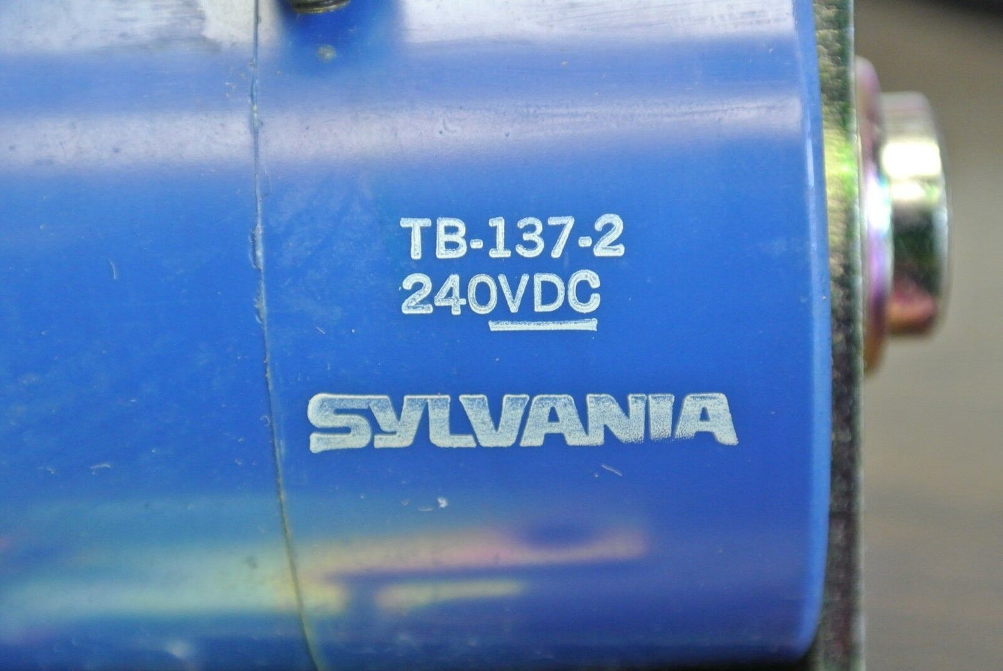 SYLVANIA 7304 4U6-3 TYPE PM D.C. RELAY / 240V / 3 N.O. / 3 N.C. CONTACTS / NEW