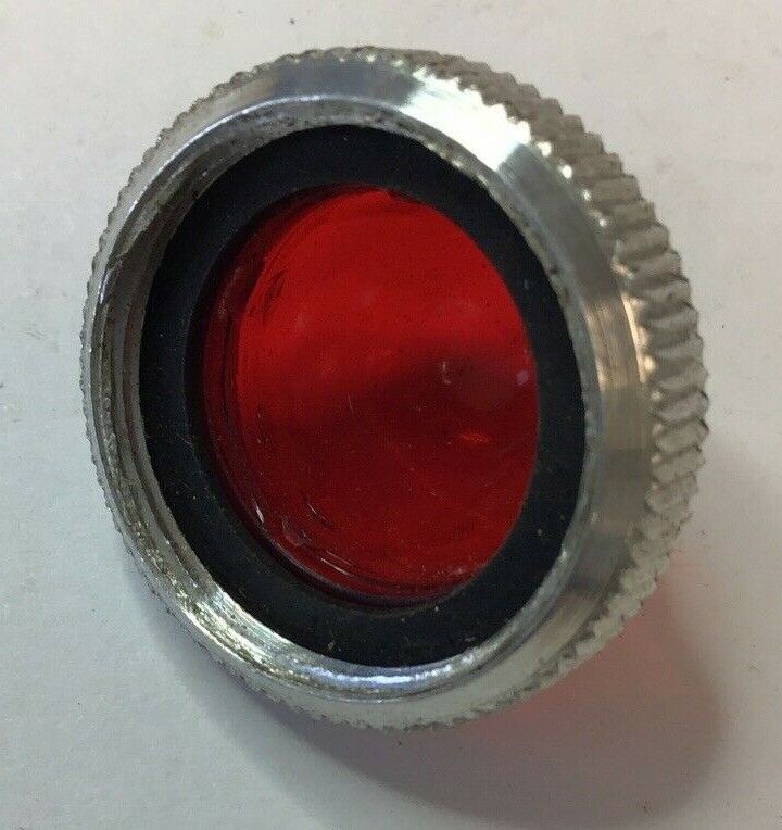 GENERAL ELECTRIC CR104G93 LENS COVER CAP RED***LOTOF 9***