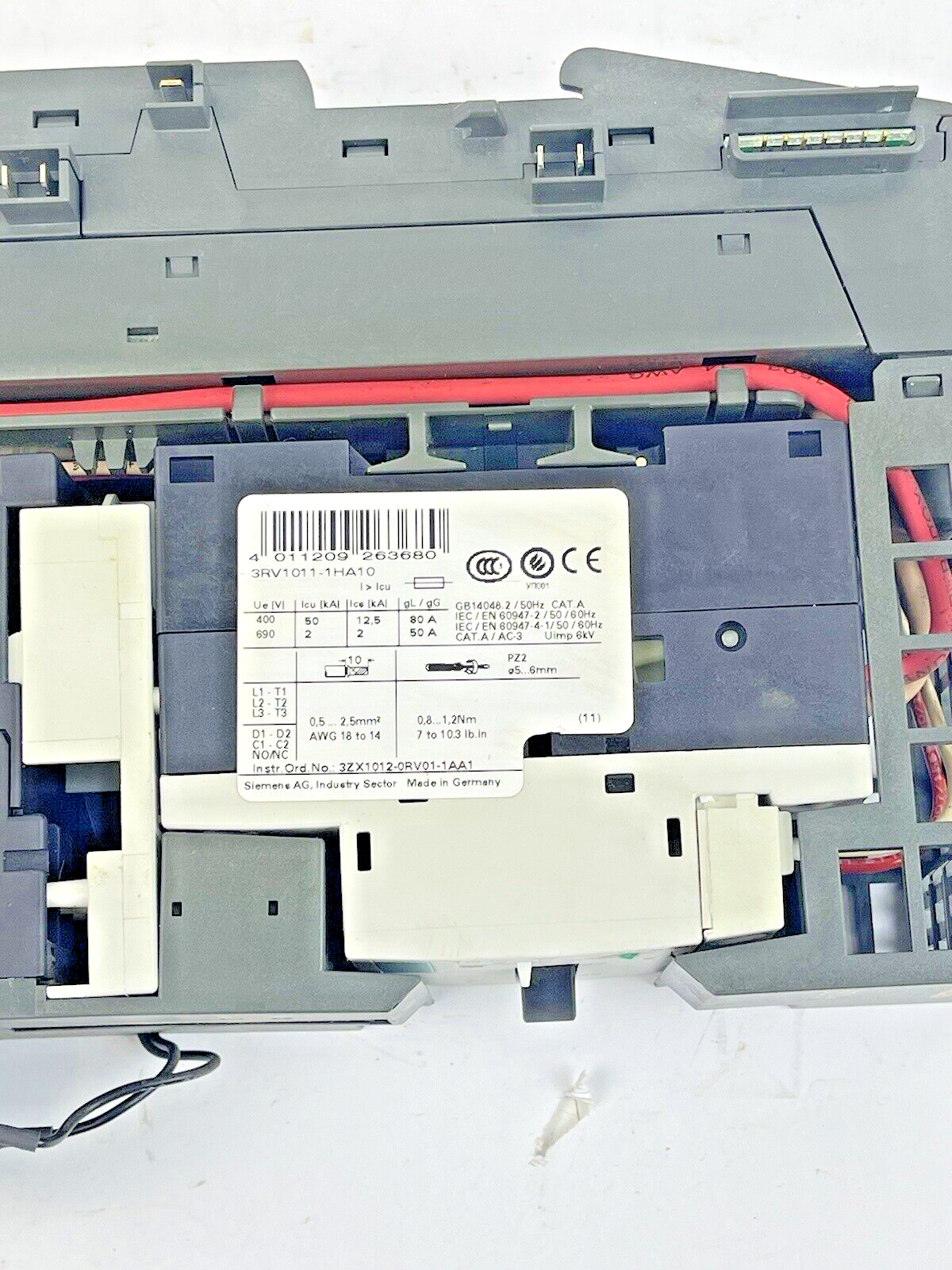 SIEMENS - 3RK1301-1HB00-0AA2/ 3RV1011-1HA10/ 3RH1911-1AA01/ 3RK 1903-2AA00