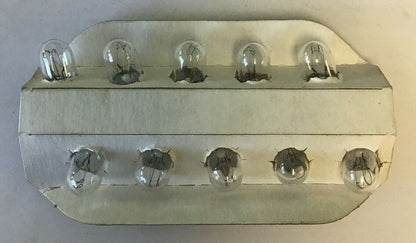 GENERAL ELECTRIC GE657 REPLACEMENT BULBS PACK OF TEN(10)
