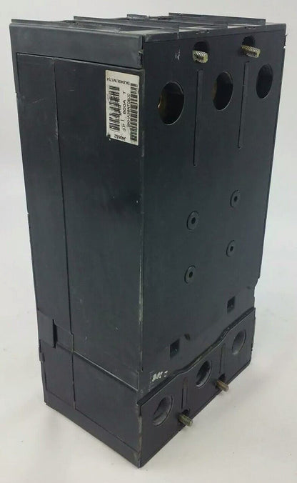GE SKHA36AT0800 W/ SHUNT TRIP,  RMS, 3P, 800A, 600V, 800A PLUG, SAST1, 65KA,USED