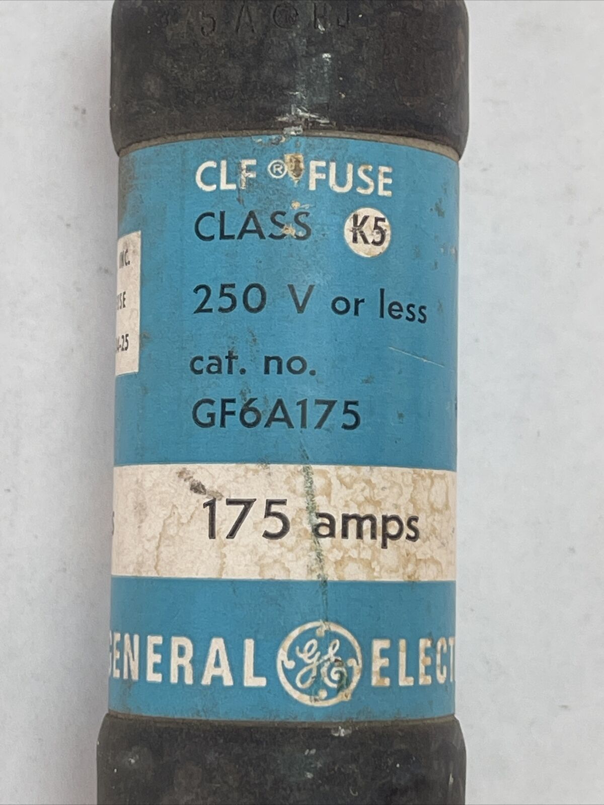 GE GF6A175 CLF FUSE CLASS K5 175AMP 250VAC