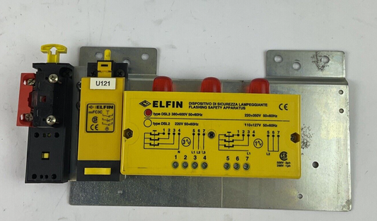 ELFIN 050ASL500FI01 3PHASE FLASING SAFETY DEVICE 380-600V 50/60HZ