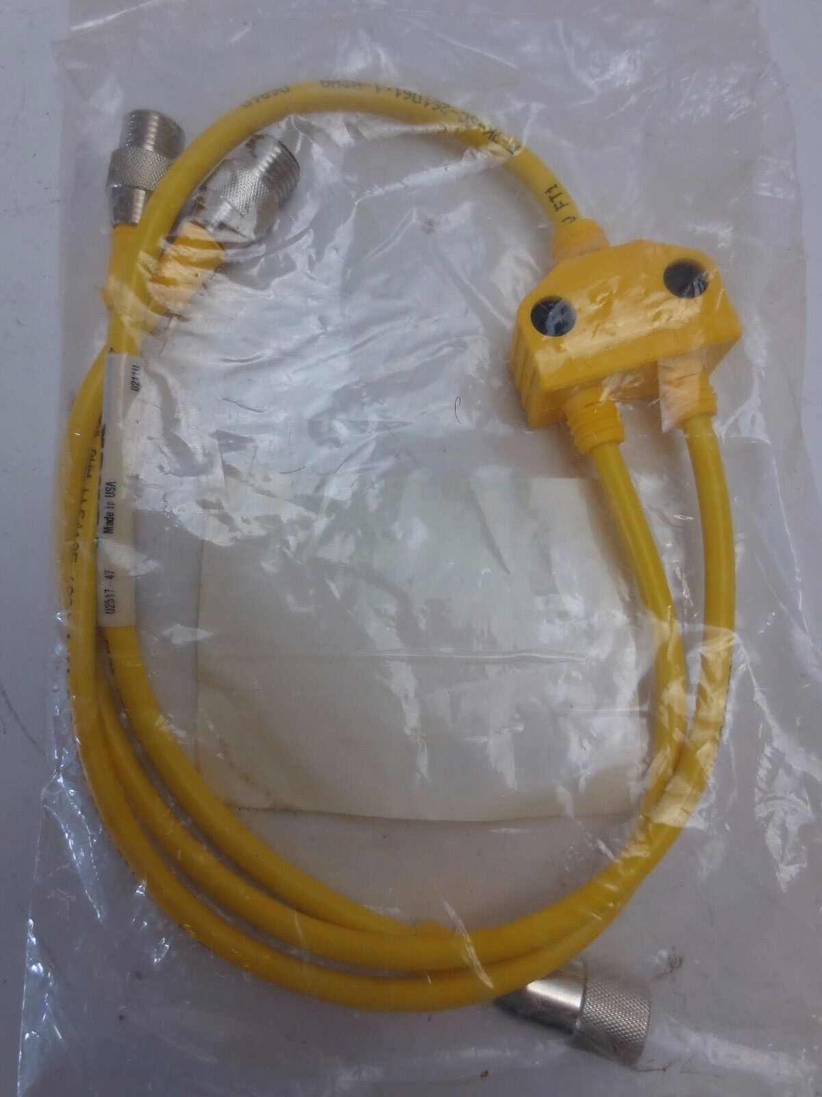 TURCK VB2-KB 5T-0.3/2SB3T-0.3/0.3/CS10110 / U2517-47 - CORDSET - NEW SURPLUS