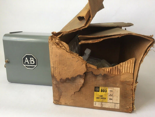 ALLEN BRADLEY 803-A4 CAM LIMIT SWITCH 600V AC/DC NEMA 1 NO. OF CIRCUITS 4 SER A