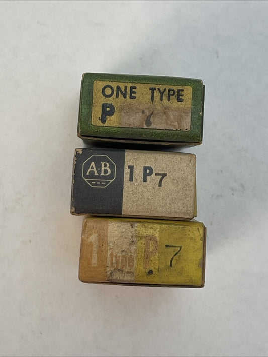 ALLEN BRADLEY P7 HEATER (LOT OF 3)