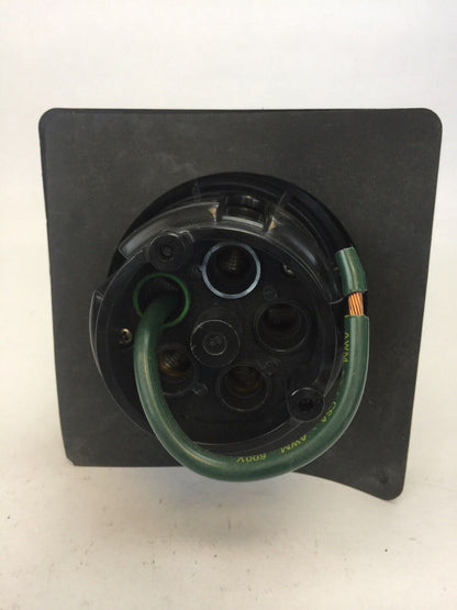 HUBBELL 5100R5W PIN & SLEEVE WATERTIGHT RECEPTACLE 100A 347/600VAC 4 POLE 5 WIRE