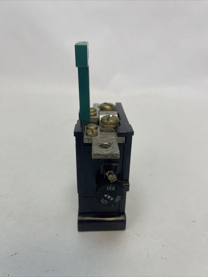 WESTINGHOUSE FT41A150 THERMAL OVERLOAD RELAY 600VAC