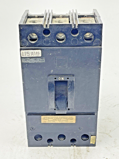 SQUARE D - KAL-36175 - CIRCUIT BREAKER - 175 AMP, 3 POLE, 600 VAC