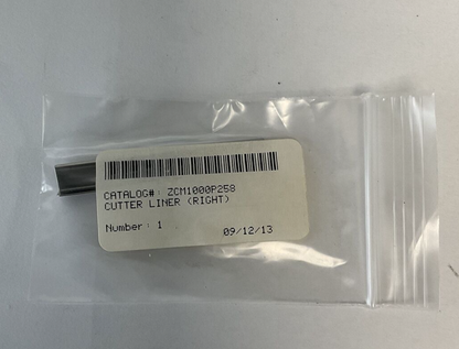 ZCM1000P258 CUTTER LINER (RIGHT) ***LOTOF20***