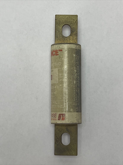 RELIANCE JCL 80 CURRENT LIMITING FUSE 80AMP 600VAC CLASS J