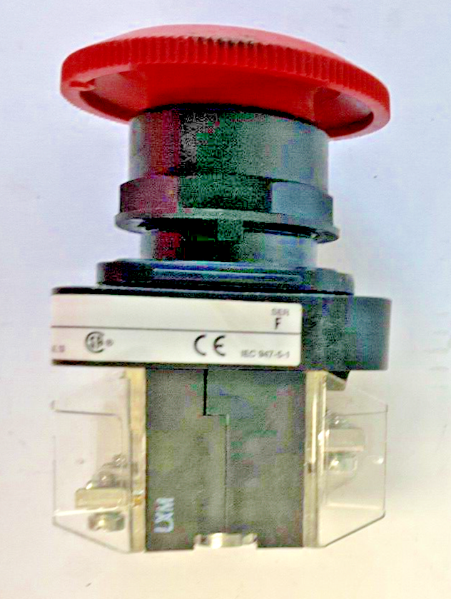ALLEN BRADLEY 800H-FRXT PUSHBUTTON SER.F W/800T-XD1 SER. D & 800T-XD4 SER.E