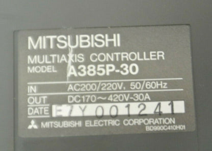 MITSUBISHI A385P-30 POWER SUPPLY MODULE for MULTI-AXIS CONTROLLER