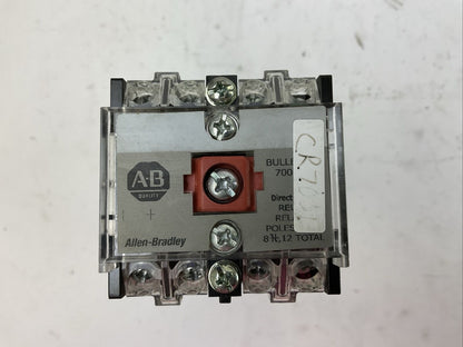 ALLEN BRADLEY 700DC-P800Z24 DC RELAY SER E COIL 24VDC