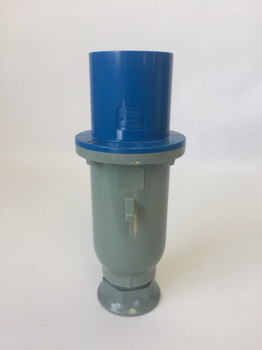 HUBBELL 360P6 PLUG 60AMP 250VAC 2POLE 3-WIRE GROUNDING