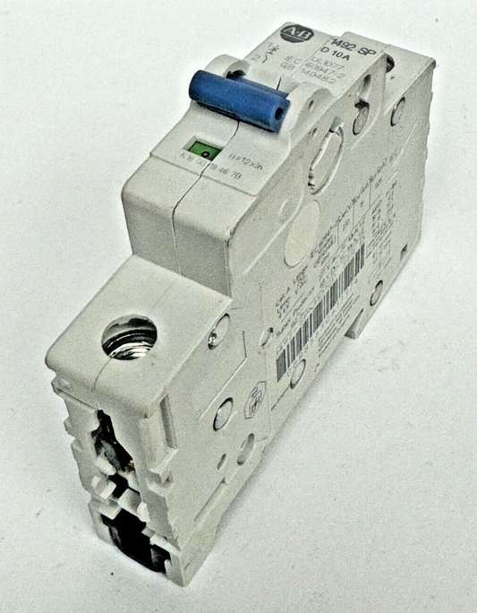 ALLEN-BRADLEY - 1492-SPM1D100 SER. D - CIRCUIT BREAKER - 1 P, 10 A, 277 V