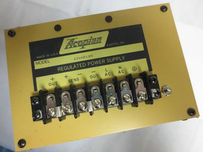 ACOPIAN A24H850M REGULATED POWER SUPPLY