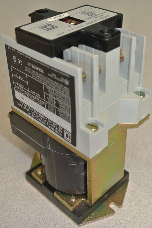SQUARE D 8501XD020 TYPE X CONTROL RELAY / 115/125V COIL / 8-POLE / NEW SURPLUS