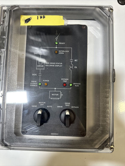 ROCKWELL AUTOMATION VTAC 9 HVAC DRIVE 9V141HRNB30 S7-639A-V9-1 460VAC 1HP 3PH
