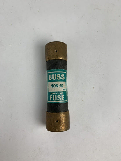 Bussman One-Time Non-60 60A 250V  Fuse "Lot of 20"