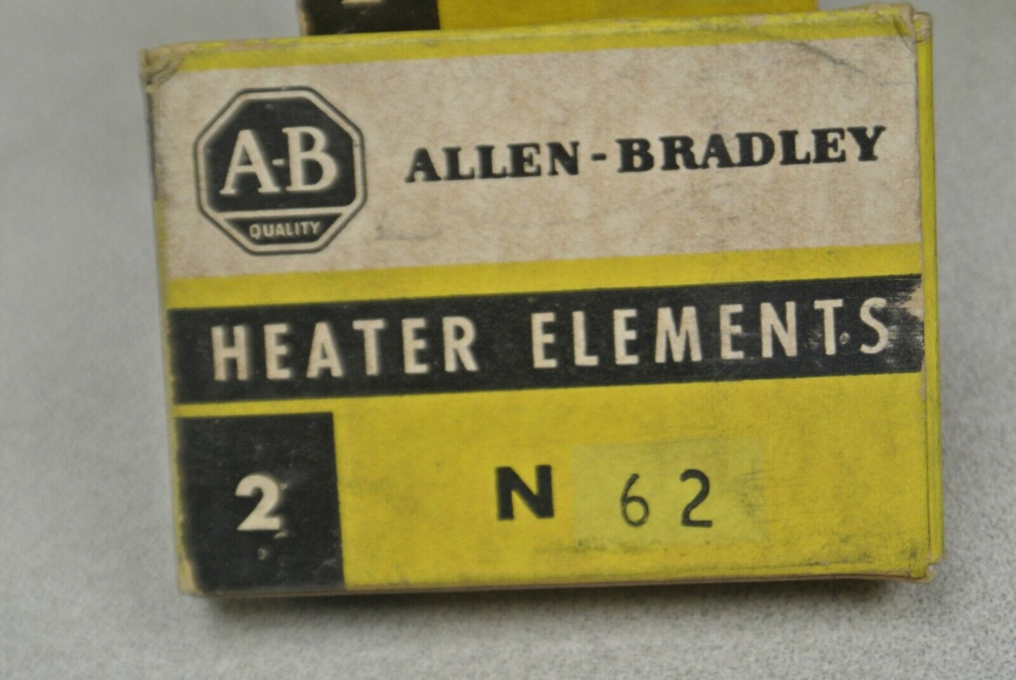 BOX of 2 / ALLEN-BRADLEY N62 THERMAL OVERLOAD HEATER ELEMENT / NEW SURPLUS