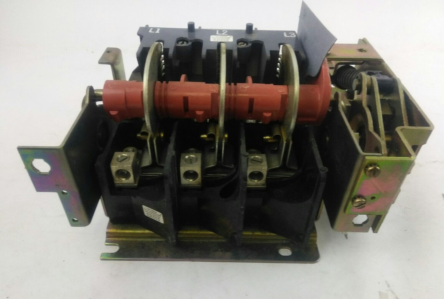 Square D 9422 TE-1 Series A Flange Mounted 100A Disconnect Switch 3P Non Fusible