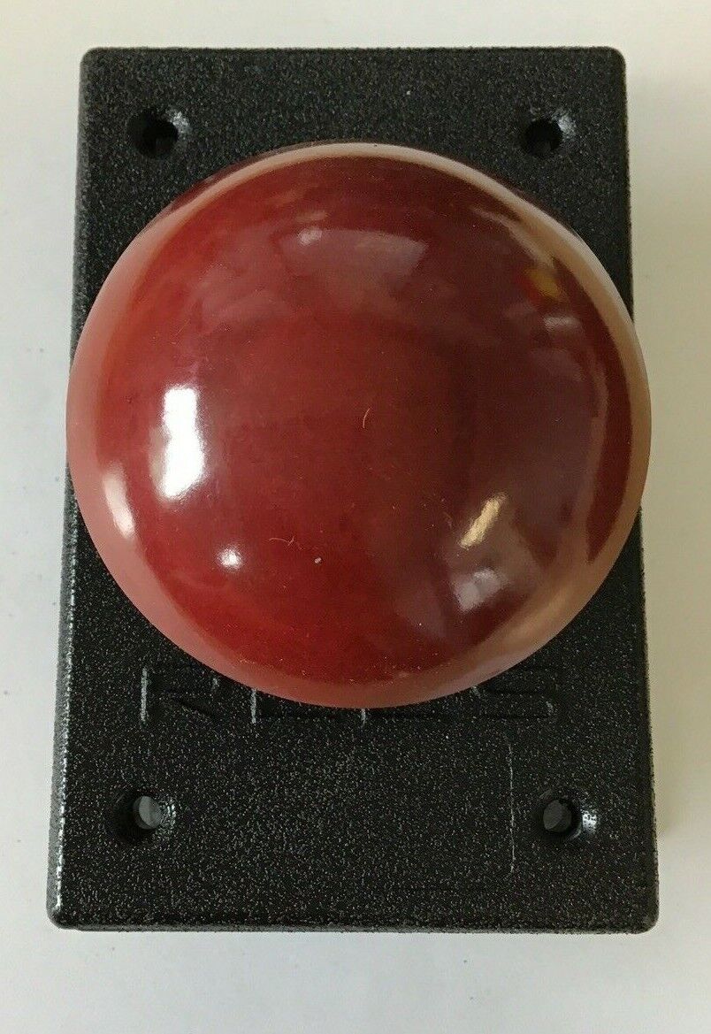 MACKWORTH G. REES 01461-202 PUSHBUTTON 2 1/4IN RED PLUNGER.