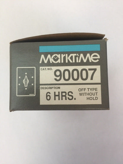 MARKTIME 90007 WALL BOX TIME SWITCH 6 HRS OFF TYPE WITHOUT HOLD