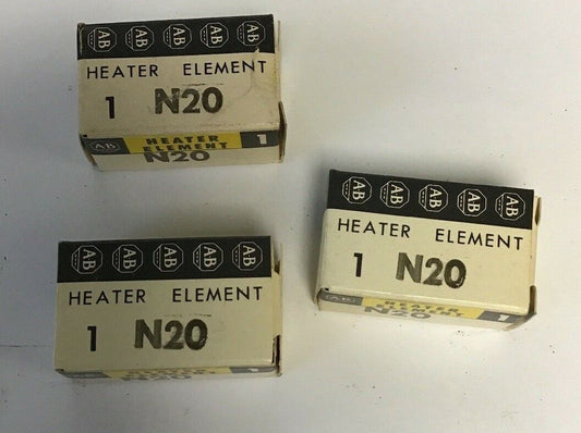ALLEN BRADLEY N20 HEATER COIL***LOTOF3***