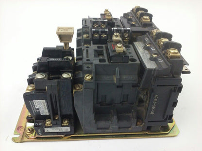 ALLEN BRADLEY 505-BOD, SER. A, REVERSING STARTER, SIZE 1, 600V, 120V COIL, USED