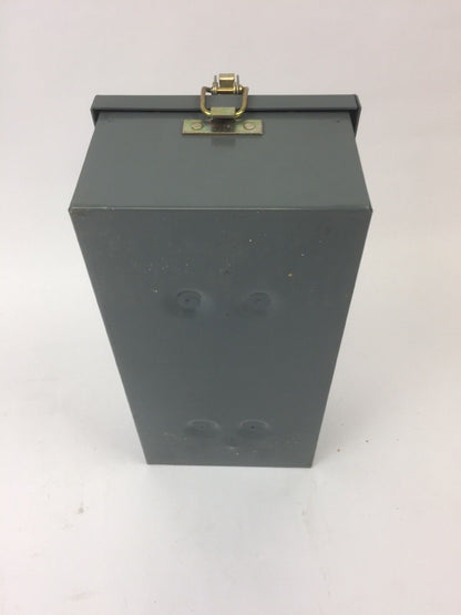 GE CR1062 S7G MANUAL STARTER 2 POLE TOGGLE OPER 1 OVERLOAD NEMA SIZE 1