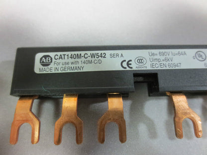 ALLEN-BRADLEY 140M-C-W542 Ser. A - CONTACT BUS BAR - BUSBAR