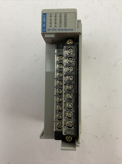 ALLEN BRADLEY 1769-IQ16 SER A F/W REV 3.1 DIR/VER 95320743/02 16PT INPUT MODULE