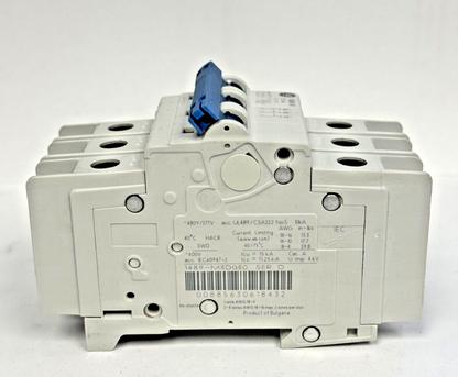 ALLEN-BRADLEY - 1489-M3D030 SER. D - CIRCUIT BREAKER - 3 P, 3 A, 277 V