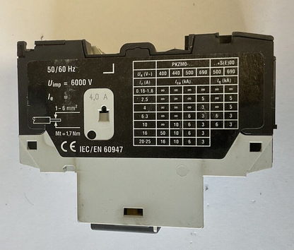 MOELLER PKZM0-4 MOTOR CIRCUIT BREAKER SER.2&4 4A ***LOTOF3***