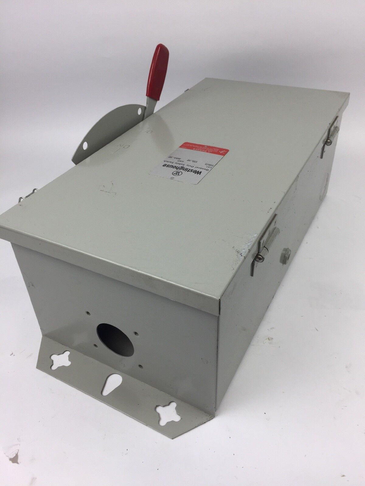 WESTINGHOUSE RGFN323N TYPE 3R RAINPROOF 100 AMP 240 VAC SAFETY SWITCH