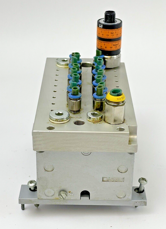 FESTO - CPV14-V1 - VALVE MANIFOLD-W/ PNEUM CONN & STACK PLATES, B102(6), B002(2)
