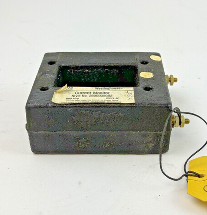 WESTINGHOUSE - 2600D35G02 - MONITOR FOR TYPE SPCB 600 - 600 A/ 600VAC