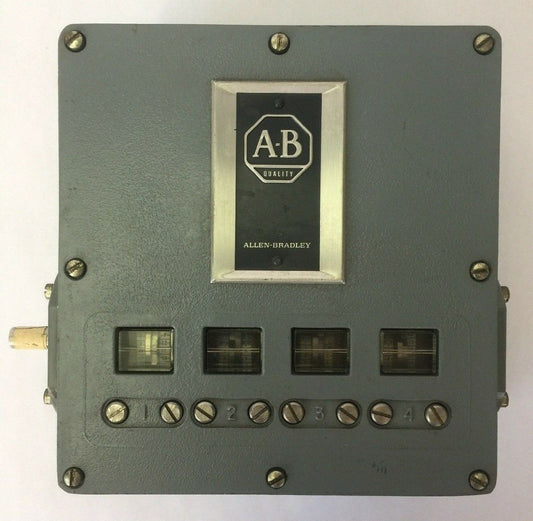 ALLEN BRADLEY 803-F412 ROTARY CAM LIMIT SWITCH 0-150RPM 600V NEMA TYPE 12