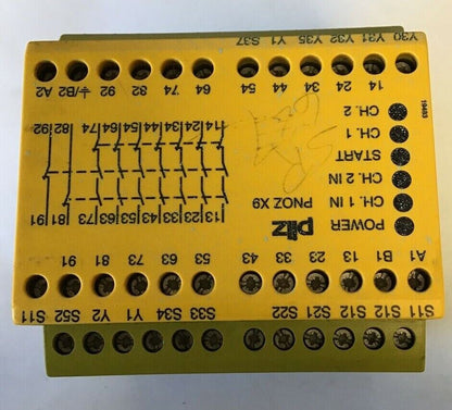 PILZ PNOZ XP 7S/2O SAFTEY RELAY 120VAC 24VDC 5.5