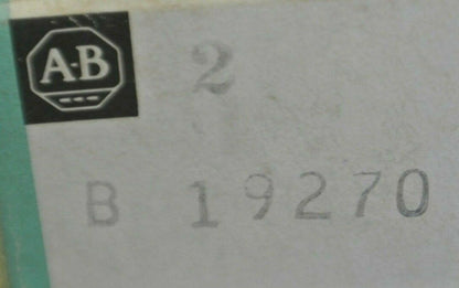 BOX of 2 / ALLEN-BRADLEY B19270 / B-19270 / NEW SURPLUS