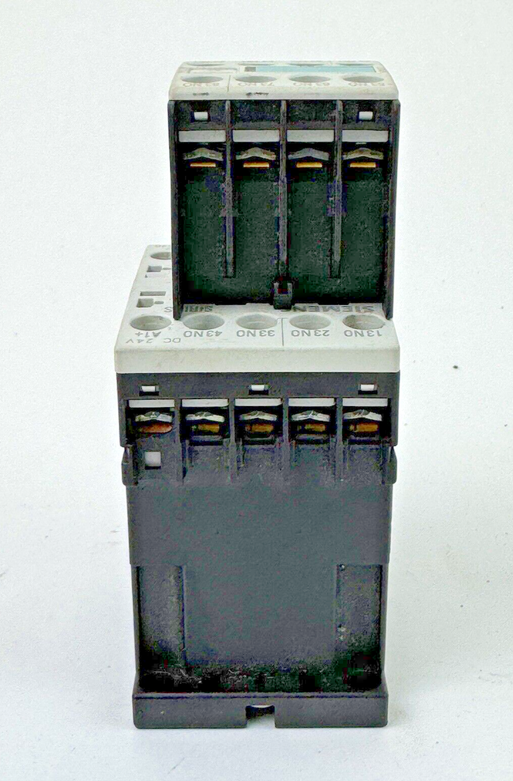 SIEMENS - 3RH1140-1BB40 - CONTACTOR & SIEMENS - 3RH1911-1GA40 - AUXILIARY BLOCK