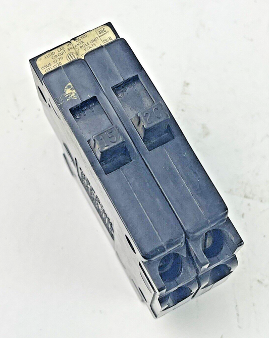 ITE - QTI-1520 - CIRCUIT BREAKER - 2 POLE 15/20 A 120/240VAC TANDEM CLOSED CLIP