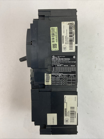 SCHNEIDER NSX 100-160-250 F/N/H/NA CIRCUIT BREAKER NSX 100F 600VAC